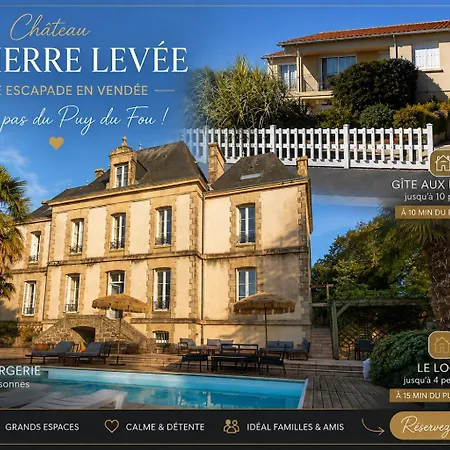 Logis Du Château La Pierre Levée, 15 Minutes Du Puydufou Appartamento La Gaubretiere